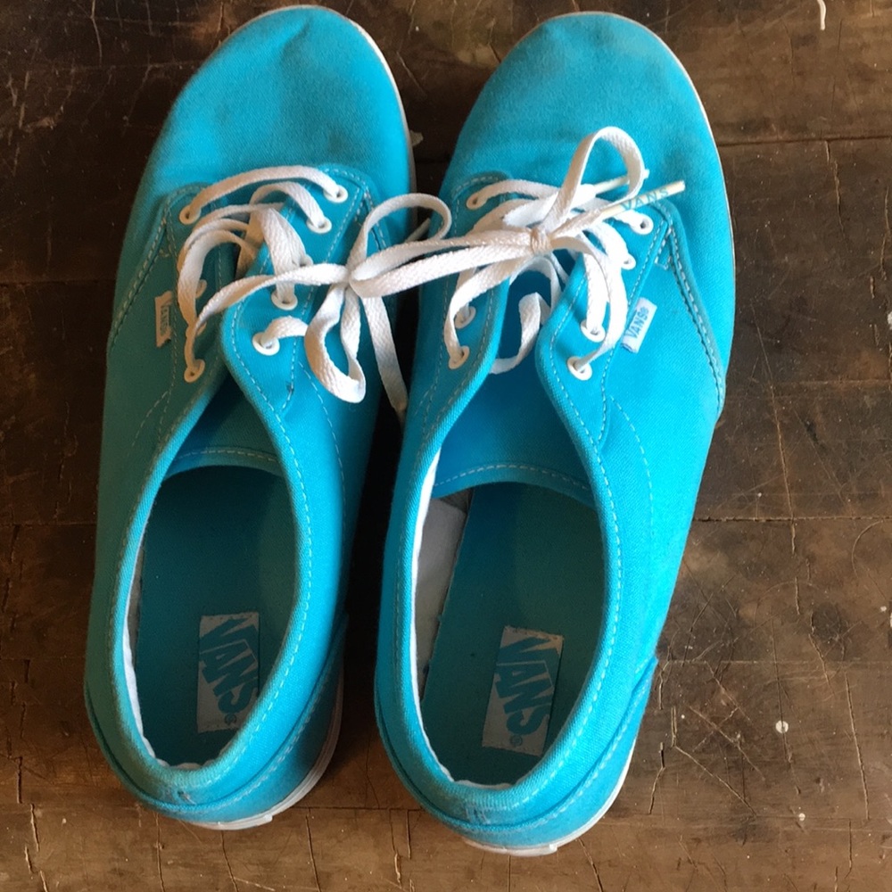 Light blue vans